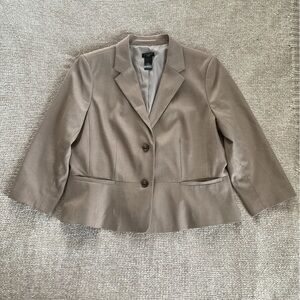 Ann Taylor Factory Taupe Blazer
